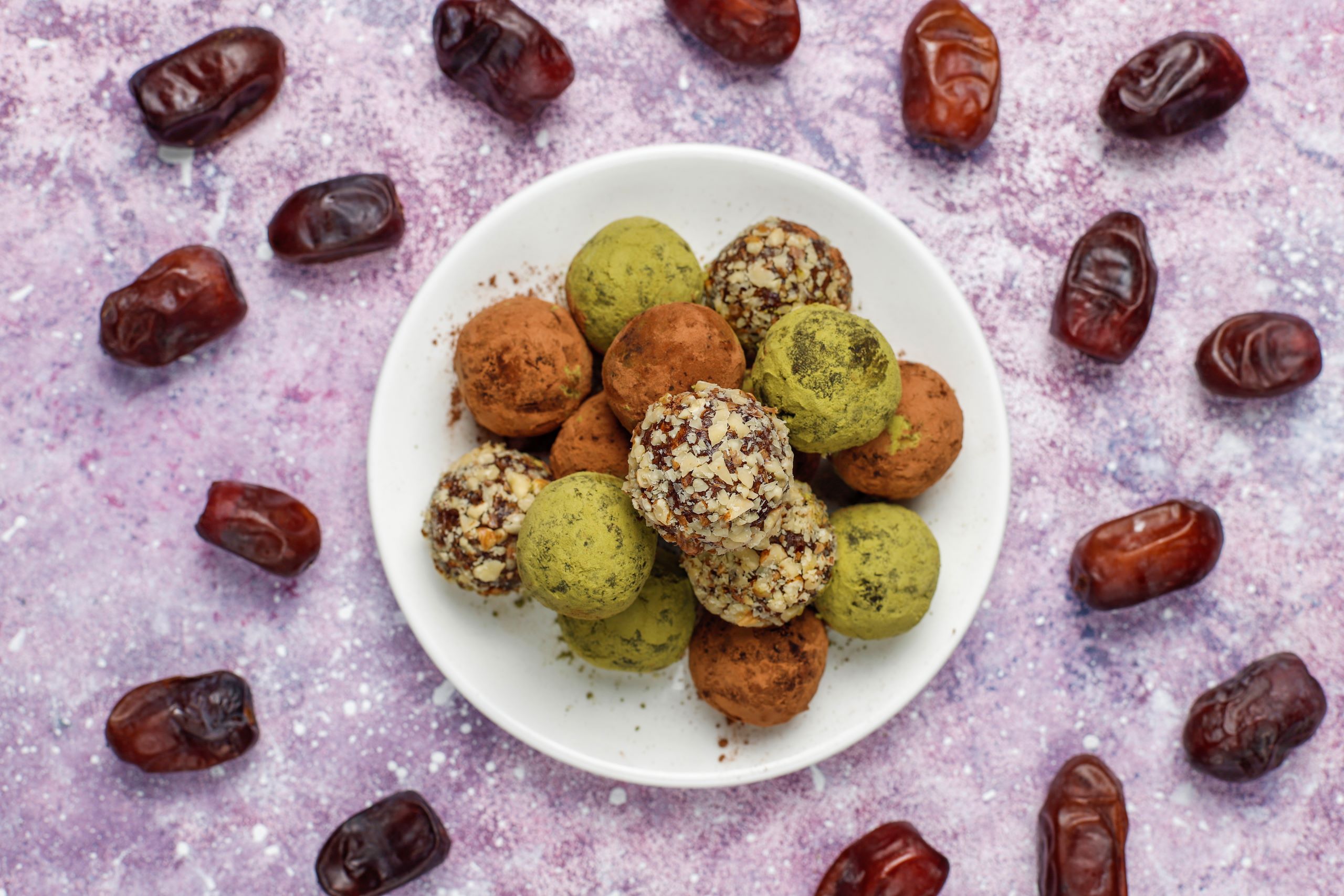 ayurvedische Energiekugeln
