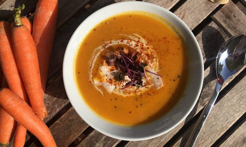 Ayurvedische Fasten-Karotten-Suppe